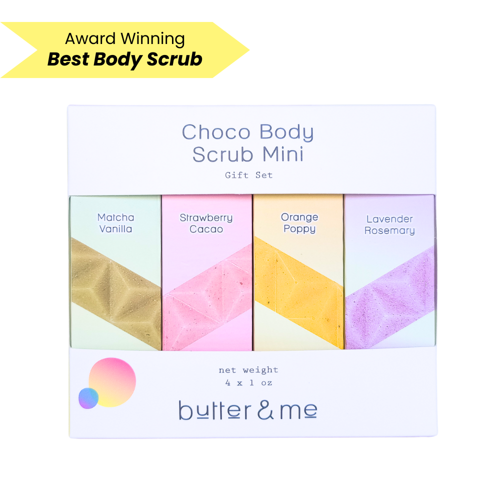 Choco Body Scrub Mini Gift Set