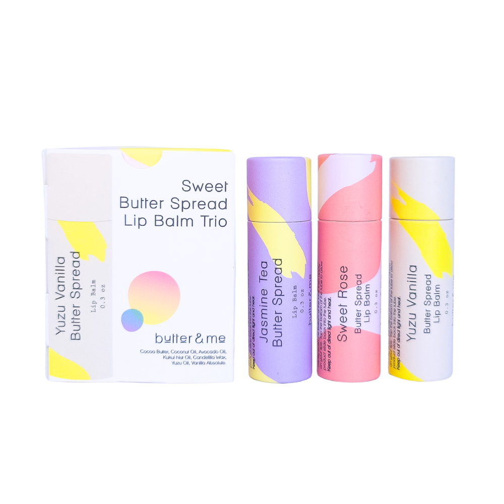 Butter Spread Lip Balm Trio