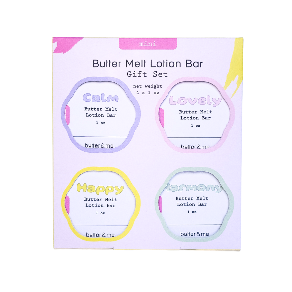 Mini Butter Melt Lotion Bar Gift Set