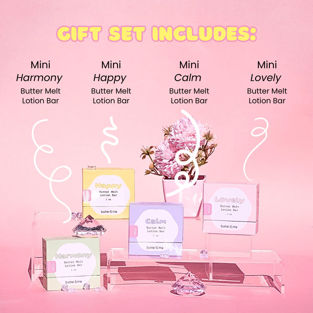 Mini Butter Melt Lotion Bar Gift Set